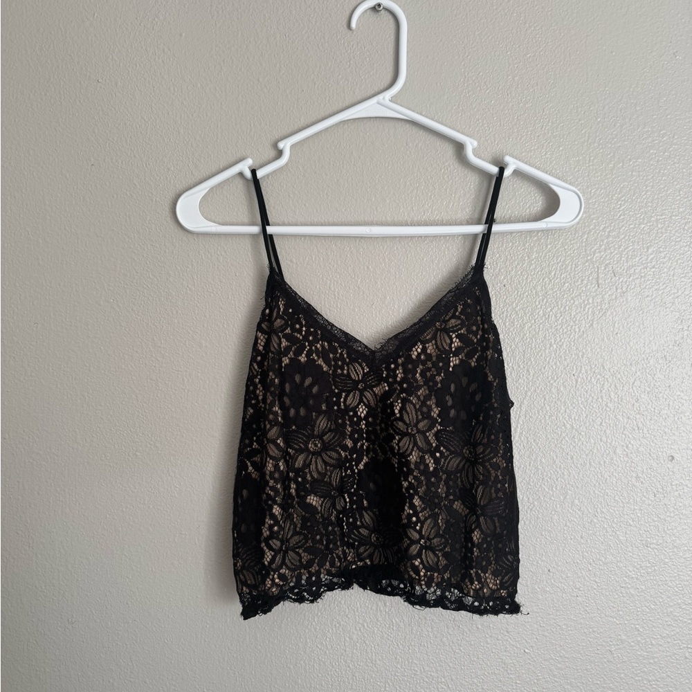 BKE Black Lace Camisole
